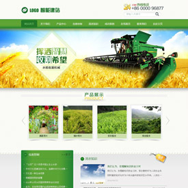 奇亿云网站 精美大气自适应网站模板