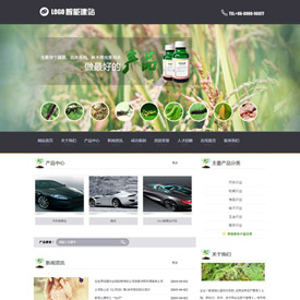 奇亿云网站 精美大气自适应网站模板